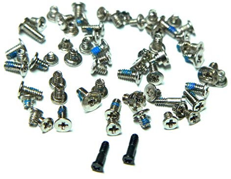 handywest Kompatibel für iPhone 6 Plus Ersatz Schrauben Pentalobe Schraubensatz Screw Komplett Set Black