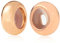 Breloque en argent sterling 925 plaqué or rose pour bracelets Pandora