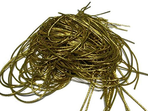 Schreiber Deko Bouillondraht/Effektdraht Gold 100 Gramm fein