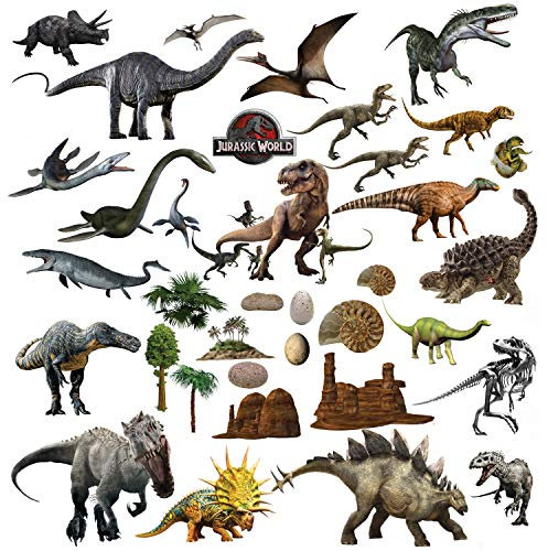 Dinosaurier Wandtattoo Wandsticker Wandaufkleber für Jungs Kinderzimmer Schlafzimmer