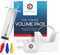 Kit Élimination de Bouchon d’Oreille – Nettoyage Oreille Sûr par Medi Grade – Nettoyeur Oreille – Livré avec Seringue 60ml, Embouts – 3 bouts à Quadruple Jet – Nettoyage Auriculaire