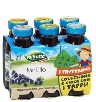 Valfrutta Mirtillo 6 x 125 ml