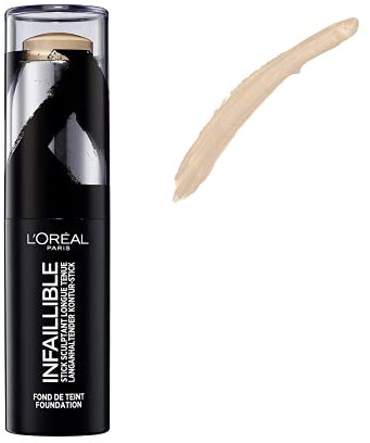 3 x L'Oreal Infaillible Longwear Shaping Stick Foundation 9g - 200 Honey