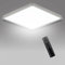 Ouyulong Led Deckenleuchte Dimmbar 36W 3100-4200LM, 3000-6500K LED Deckenlampe Flach Dimmbar mit Fernbedienung, Ultra Dünn 2.5cm, 30x30cm, IP44, für Schlafzimmer/Badezimmer/Kinderzimmer/Flur…
