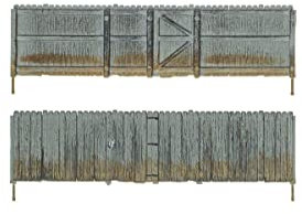 Woodland Scenics N-Gauge-Modellbahn Sichtschutzzaun, 192 Skalenfuß (58,5 Skalenmeter), Texturiert, Wasserfest, Erwachsene