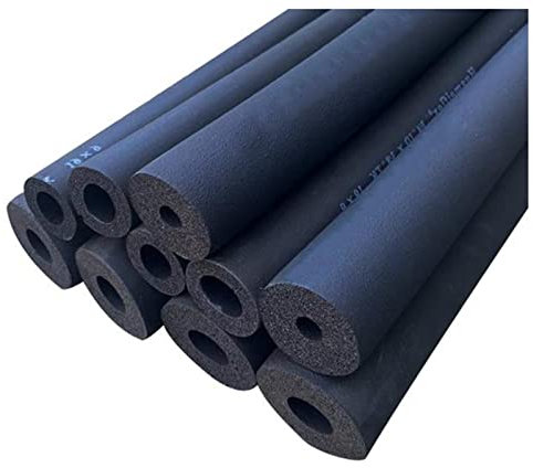 Vetris Rohrdämmung Wasserdicht Rohrisolierung Schaumstoff Thermo-Isolierung Rohr Isolierschlauch Für Kabel Rohrschale Frostschutz Für Heizungsrohre, ID 16/25/32/48/60/76/108mm, Länge 1.8/2m