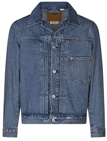 LEVIS Herren TYPE I TRUCKER MED INDIGO - WORN IN, DANCING QUEEN TRUCKE, S EU