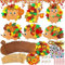 Bastelsets für Kinder Herbst,24 Stück Herbst Igel Basteln,DIY Filz Bastelset,Kreative Kunst und Bastelbedarf zum Basteln und Dekorieren,Ideale Hängende Deko in Herbst Ostern Frühling,Weihnachtszeit