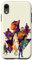 Hülle für iPhone XR Marvel Eternals Team der unsterblichen Wesen Bold Off White