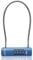 UP Security Cable Lock with Combination, 4-Digit Combo Locks for Fence Gate, Travel Backpack Safe, Wire Padlock for Cabinet, Bike, Scooter, Bicycle, Pet Door (11.8(30cm) Cable, Blue)