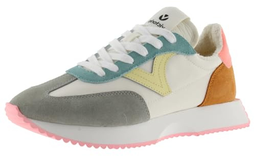victoria Sneaker Cosmos 1134113 | Mehrfarbige Nylon & VelourslederEinsätzen & Gezackte Sohle für Damen