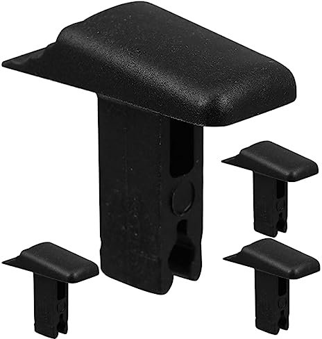 OSALADI 4pcs Telescopic Extension Ladder Button Parts Aluminum Alloy Switch Lock Replacement Accessories for Extendable Ladders Repair Kit