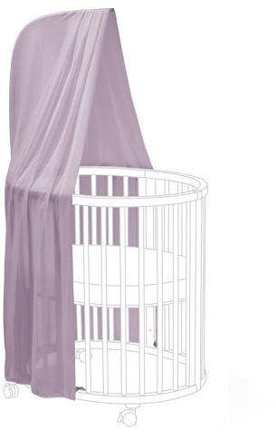 Stokke Sleepi Himmel V3, Lavender - Schaffe eine gemütliche, ruhige Umgebung für Babys - Einfach zu montieren - Leichter Stoff - Kompatibel mit Sleepi Mini & Bett