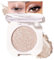 Glitzer Lidschatten, Hochpigmentierter & Wasserdicht Glitter Eyeshadow mit Diamond Funkeln, Langanhaltend & Glatt Pulver, Verblendbar & Faltenfreies Augen-Makeup, Metallisch Schimmernde Finish