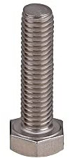 Nodrest 1/2 pièces M6 M8 M10 M12 304 Acier Inoxydable Dents Fines boulons à vis hexagonales externes Pas 0.75/1.0/1.25/1.5mm(M12x1.0-1pcs,30mm)