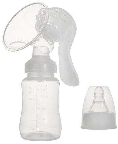 KOAHDE Extractor de Leche Manual,Extractor de Leche Manual de Silicona,Breast Pump y Recolector,Sacaleches