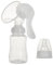 KOAHDE Manuelle Milchpumpe, manuelle Milchpumpe aus Silikon, Breast Pumpe und Sammler, Milchpumpe