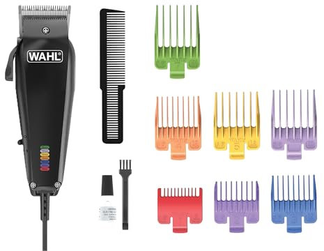 WAHL Multi Cut Animal, Kit toelettatura completa cani e gatti, Silenzioso, A filo, Animali domestici, Resistente alla ruggine, Lame in acciaio ad alto tenore di carbonio, Leggero, Nero