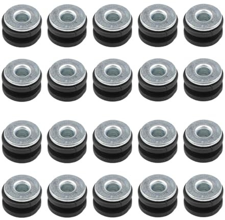Buffer Washer Fairing Grommet Washing Machine Pressure Relief Cushion Rubber Bolt Motorcycle Fairing Mount Rubber Bushing Kit 2