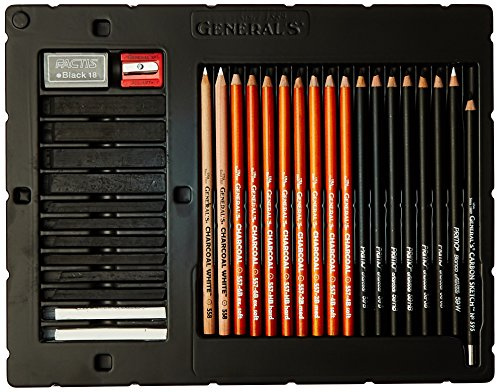 General Pencil Allgemeine Bleistift verschiedenen Kohlezeichnung Set