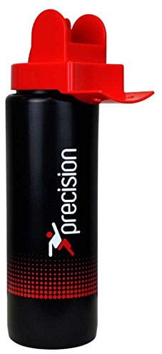 Precision Team Hygiene Water Bottle - Black/Red - Quantity Options (Qty 6)