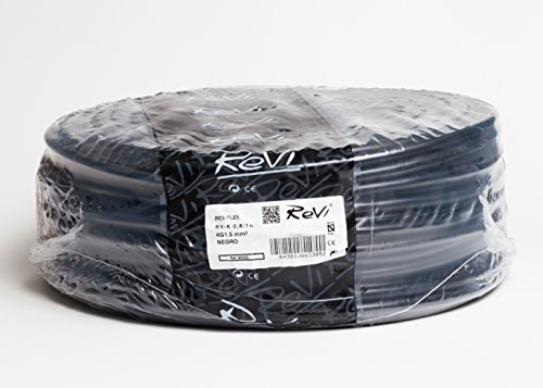 Cavo RV-K 0,6/1 kV 4 x 1,5 mm 50 m (nero)