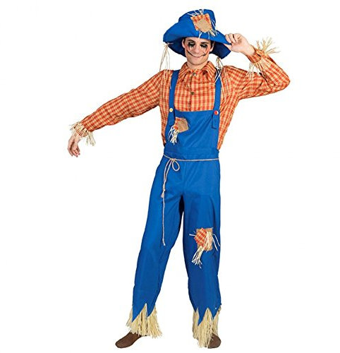 Kostüm Vogelscheuche Strohpuppe Latzhose Fasching Mottoparty Garten (48/50)