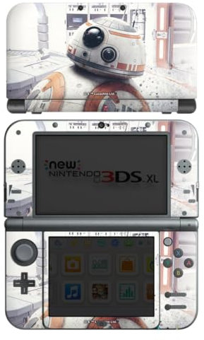 DeinDesign Skin Compatibile con Nintendo New 3DS XL Pellicola Adesivi Star Wars Robot Merchandise