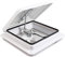 Shield Autocare 420x420mm Campervan Skylight Roof Vent with 12v Fan for Motorhome RV Boat Horsebox Camper Van Conversion