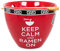 Toynk Bowl Bop Keep Calm and Ramen On Japanese Dinner Set | 16-Ounce Bowl, Chopsticks