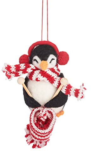 Sass & Belle Dekofigur Pinguin Strick