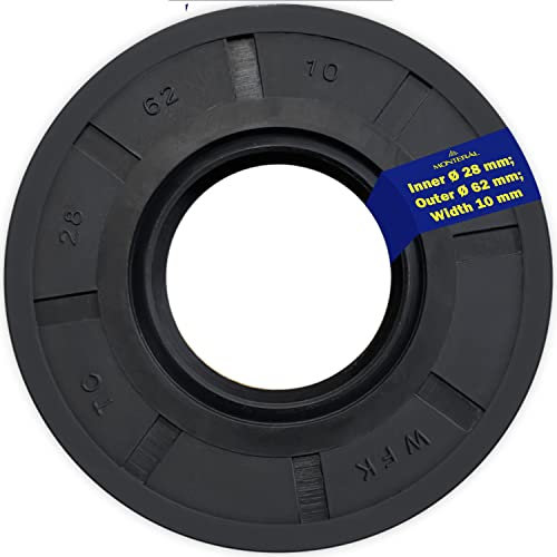 Wellendichtring für Waschmaschine für Bosch 28 x 62 x 10 mm Abschnitt GP Hydraulische Wellendichtung Garantie 10 Jahre - Monteral