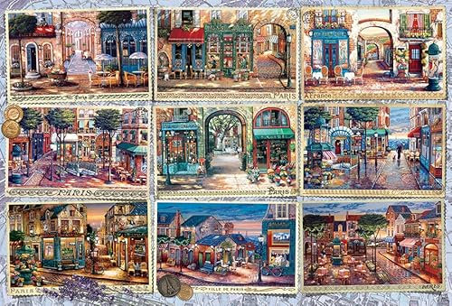 Cobble Hill Puzzle 2000 Teile - Memories of Paris - Probeposter enthalten