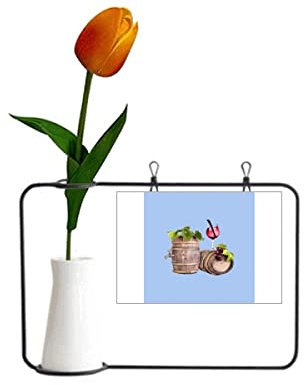 Oktober Karneval Wein Valentinstag Tulpe Künstliche Blumenvase Dekoration Karte