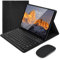 Lively Life iPad Keyboard Case with Mouse for iPad Air 5th /iPad Air 4th Gen. 10.9 inch/iPad Pro 11 inch 2022/2021/2020/2018, Protective Case with Detachable Keyboard, Built-in Pen Holder - Black