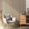 NEU.HOLZ Set de 12x Paneles de Pared Acústicos Revestimiento de Paredes Listones Decorativos en MDF y Fieltro 120 x 60 x 2 cm (8,64 m²) - Roble