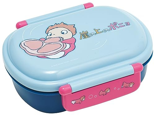 Skater QAF2BAAG-A Lunchbox Kinder 360ml Flauschige Kuppel Ponyo on the Cliff Sisters, Studio Ghibli Antibakteriell Kinder Made in Japan