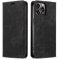 LOLFZ Wallet Case for iPhone 15 Pro 6.1, Premium Slim PU Leather Case Card Slots Stand Function Magnetic Protective Flip Case Cover Compatible with iPhone 15 Pro - Black