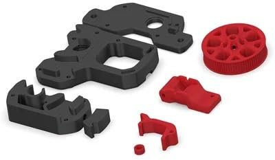YYLFEN 3D-Druckteil, M4-Remote-Extruder-Zubehör-Kits, STL-Montage-Hardware-Paket, kompatibel mit Voron Spacer 80T Gear Guidler Latch End-Drucker (Color : M4 Prints)