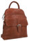 Gusti Lederrucksack Leder - Alena Damen und Herren Rucksack Vintage Braun Leder