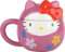 Konix Hello Kitty Taza 3D de cerámica - 320 ml - Diseño Daruma - Rosa