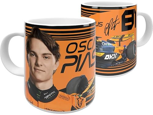 PARTISAN Oscar Piastri F1 - Taza de cerámica, 325 ml