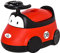 HOMCOM Pot pour enfants de 6 mois à 3 ans, toilettes pour enfants en forme de voiture avec volant et cuvette amovible, rouge