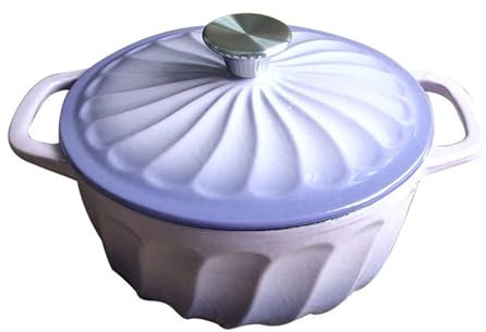 OYWEHECE Enameled Dutch Oven with Lid,Cast Iron Dutch Oven Pot,Dual Handles for Bread Baking, Cook, Bake, Refrigerate Safe across All Cooktops,A