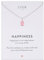 LUUK LIFESTYLE Collana in argento sterling delicata con pendente basico in cristallo solitario, pietra di zircone, idea regalo per donna, collana con pietra del mese, rosa e argento