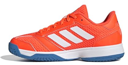 adidas Unisex Kinder Ligra 8 Kids Indoor Shoes, Team Solar Orange/Cloud White/Cloud White, 34 EU