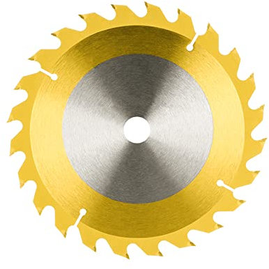 BDAYEK Saw blade TCT Saw Blade 165mm 24T 60T Coated Carbide Ciculrar Saw Cutting Disc for Plastic Acrylic Wood Cutting,165X16X24T