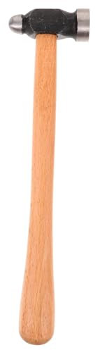 Rundkopfhammer mit Holzgriff, Holz und Metallkopf für Montage