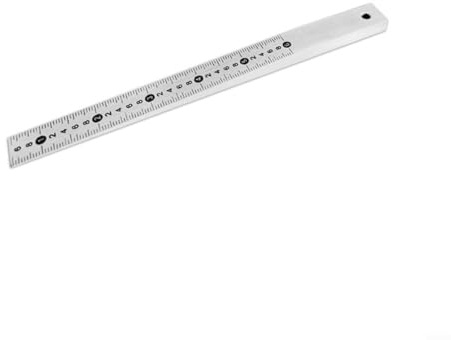 LVYXON Spessimetro a cuneo per saldatura, calibro conico per saldatura a cuneo, misura 0,2-4 mm, 0,5-10 mm, 1-10 mm, per edilizia, automobilistico (0,4-6 mm)
