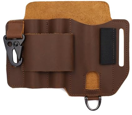 Étui de ceinture Leathermans en cuir de vachette pour couteaux, clés de voiture et stylos - Étui pour ceinture, étui en cuir, ceinture en cuir